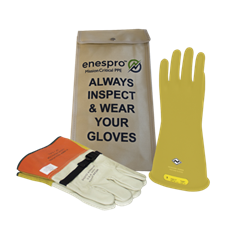 Enespro Class 2 Yellow Glove KIT 