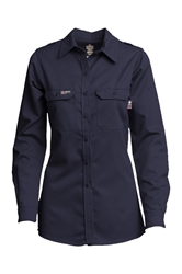 Lapco Womens FR DH Uniform Shirt | Navy 