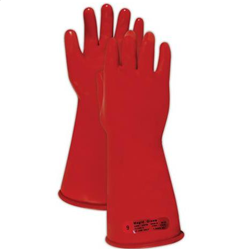 Magid A.R.C. M01 Class 0 Red Rubber Electrical Insulating Gloves 